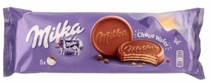 Вафли WAFER Milka 150гр