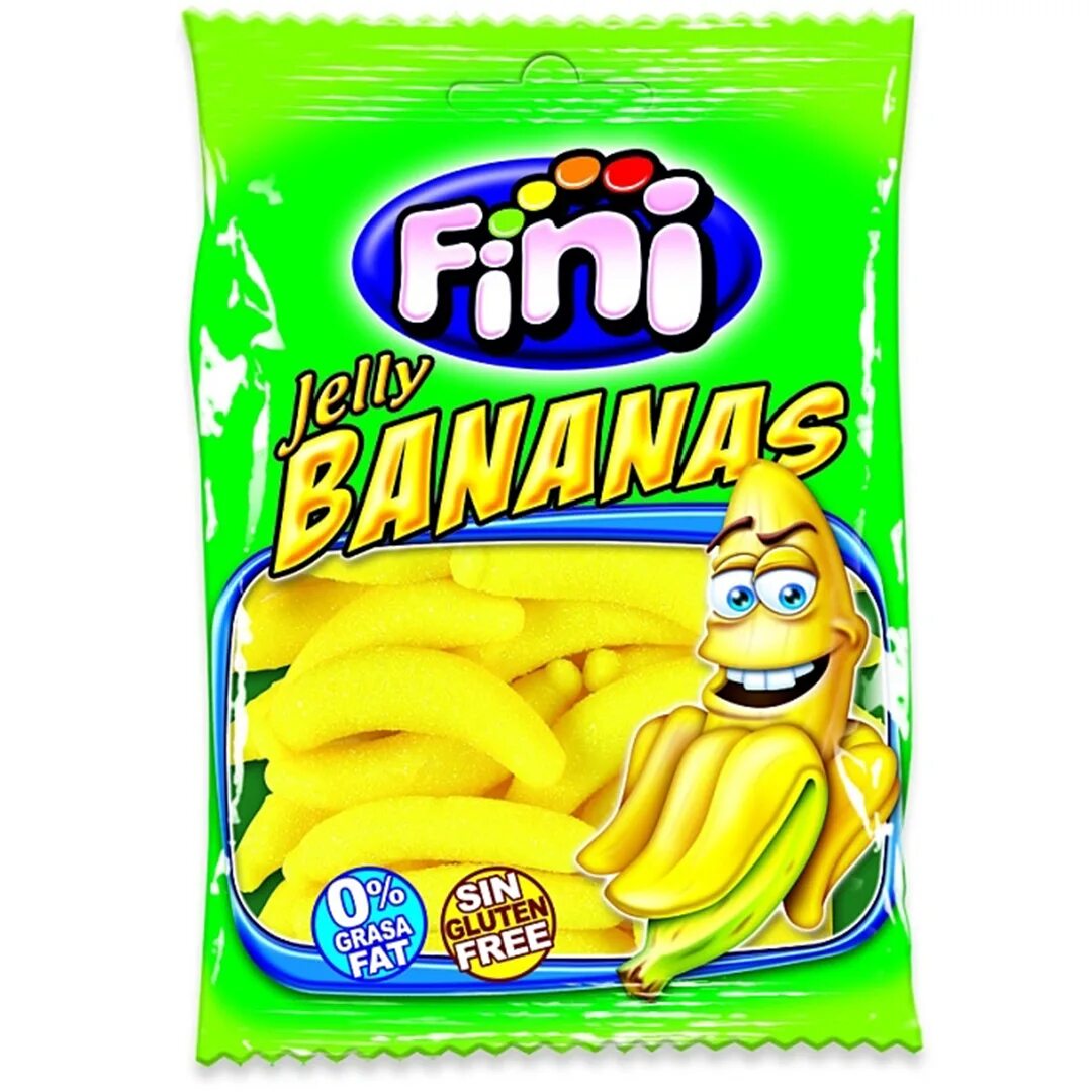 Мармелад FINI Jelly Banana (Platanos) 90гр Испания