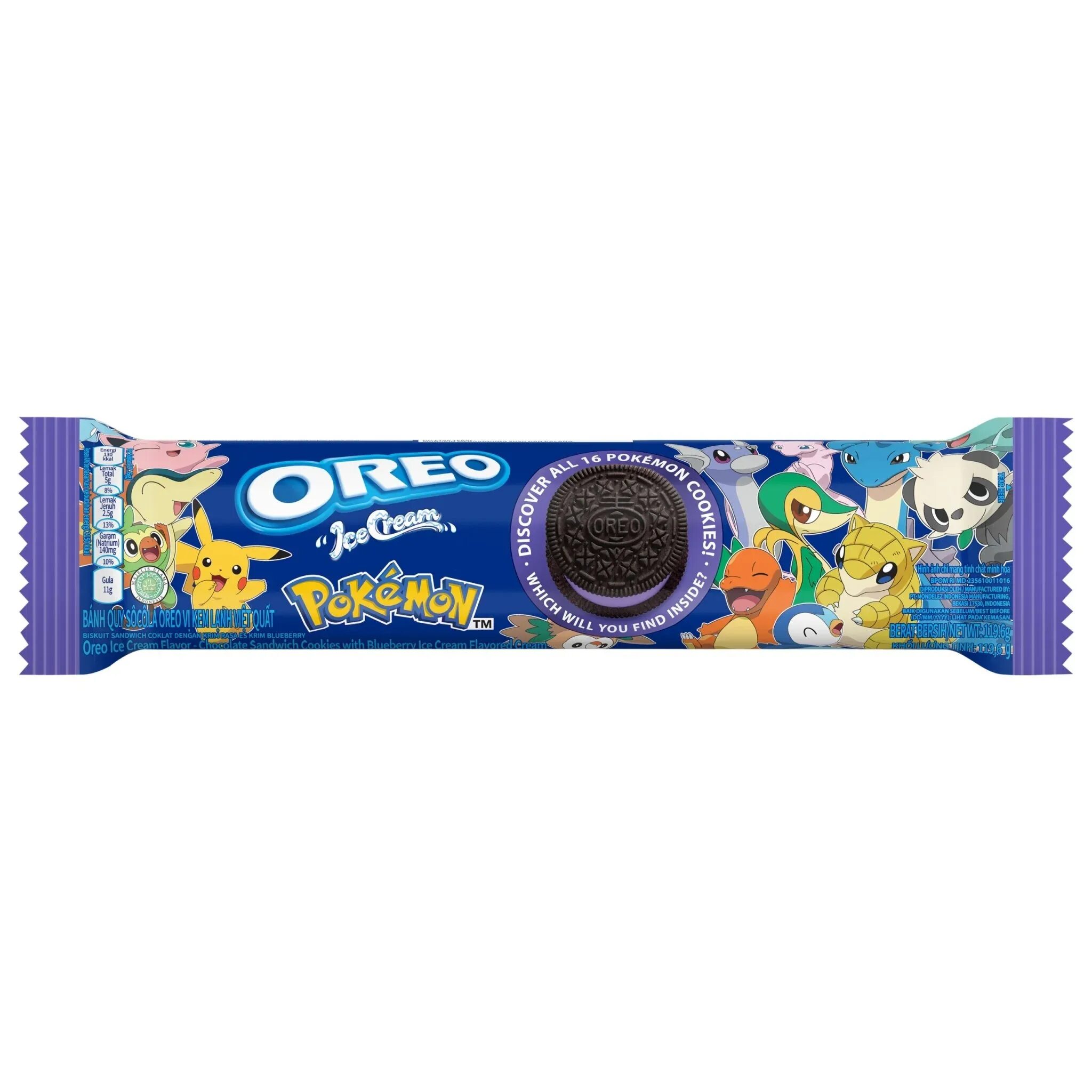 Печенье OREO Pikachu 119.6гр