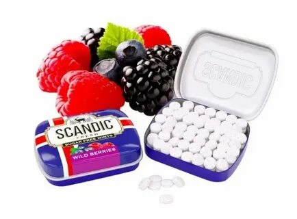 Конфеты SCANDIC без сахара "Лесные ягоды" 14гр.