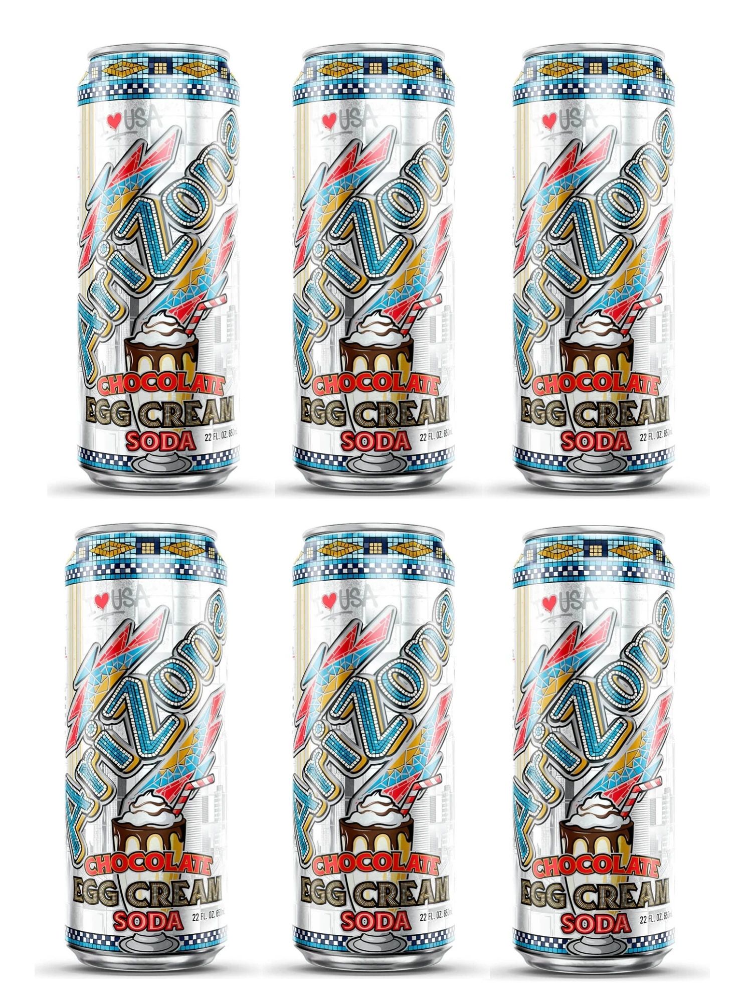 Напиток Arizona Chocolate Egg Cream Soda 650мл США