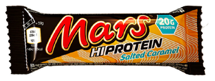 Батончик Mars с протеином Солёная карамель 57гр