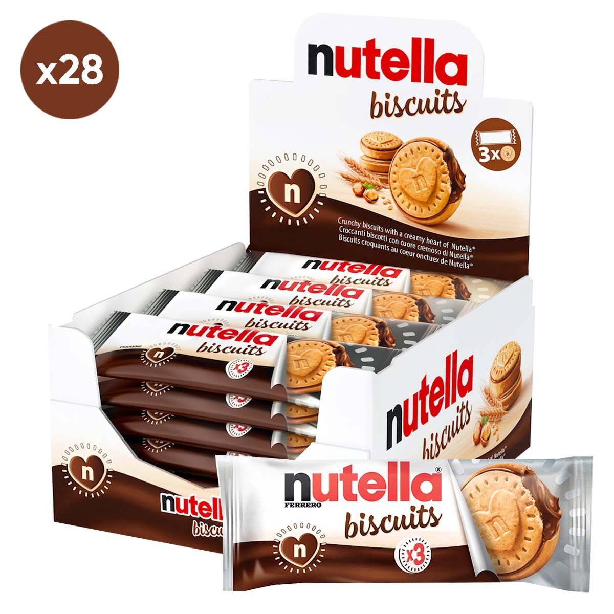 Печенье Nutella biscuits 41гр 