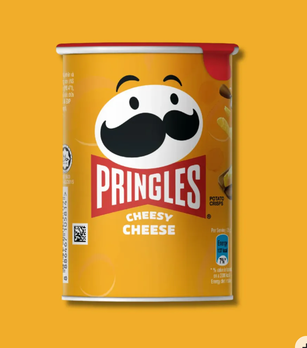 Чипсы Pringles Cheesy Cheese (Принглс Сырный сыр) 42гр Малайзия