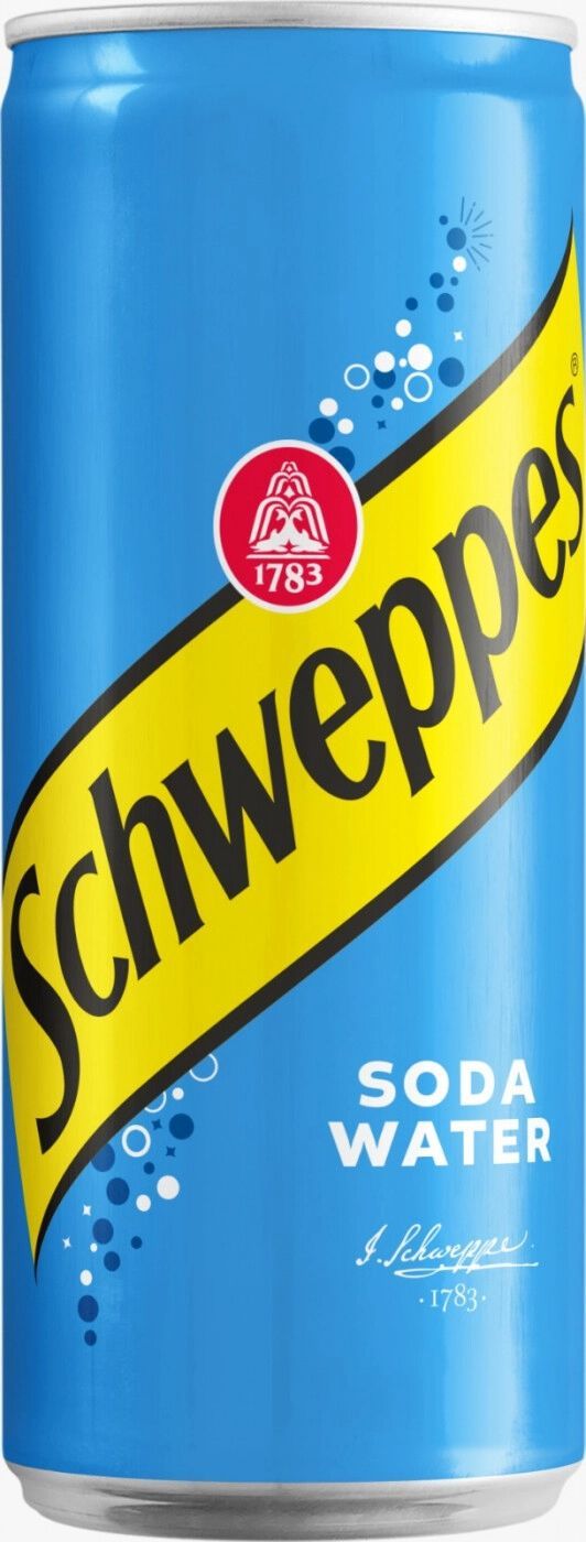 Напиток Schweppes SODA WATER 330МЛ Польша