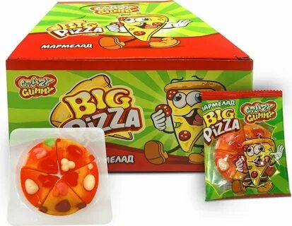 Мармелад Биг Пицца CRAZY GUMMY 16гр 