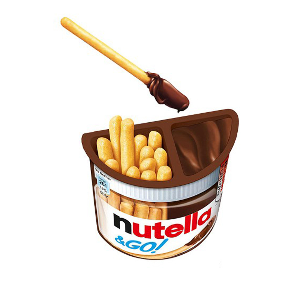 Nutella & Go палочки + шок.паста 52гр