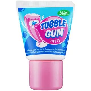 LUTTI Жев.Резинка Tubble Gum Tutti (тюбик) 35гр Франция