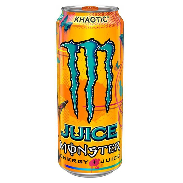 Энерг.напиток  MONSTER KHAOTIC ENERGY+JUICE 0.5л