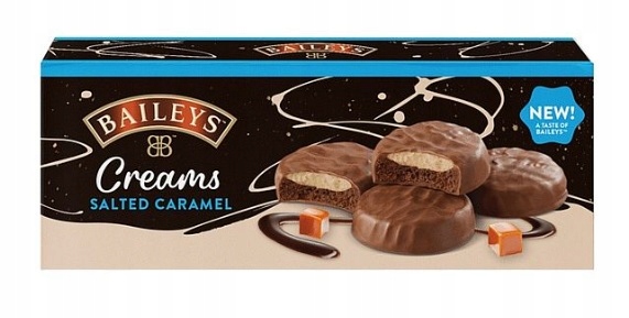 Baileys Creams Salted Caramel  (Печенье) 128гр Великобритания