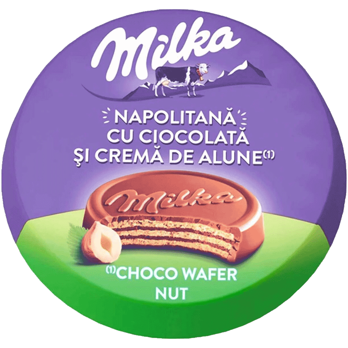 Вафли Milka Choco Wafer nut с орехом 30гр