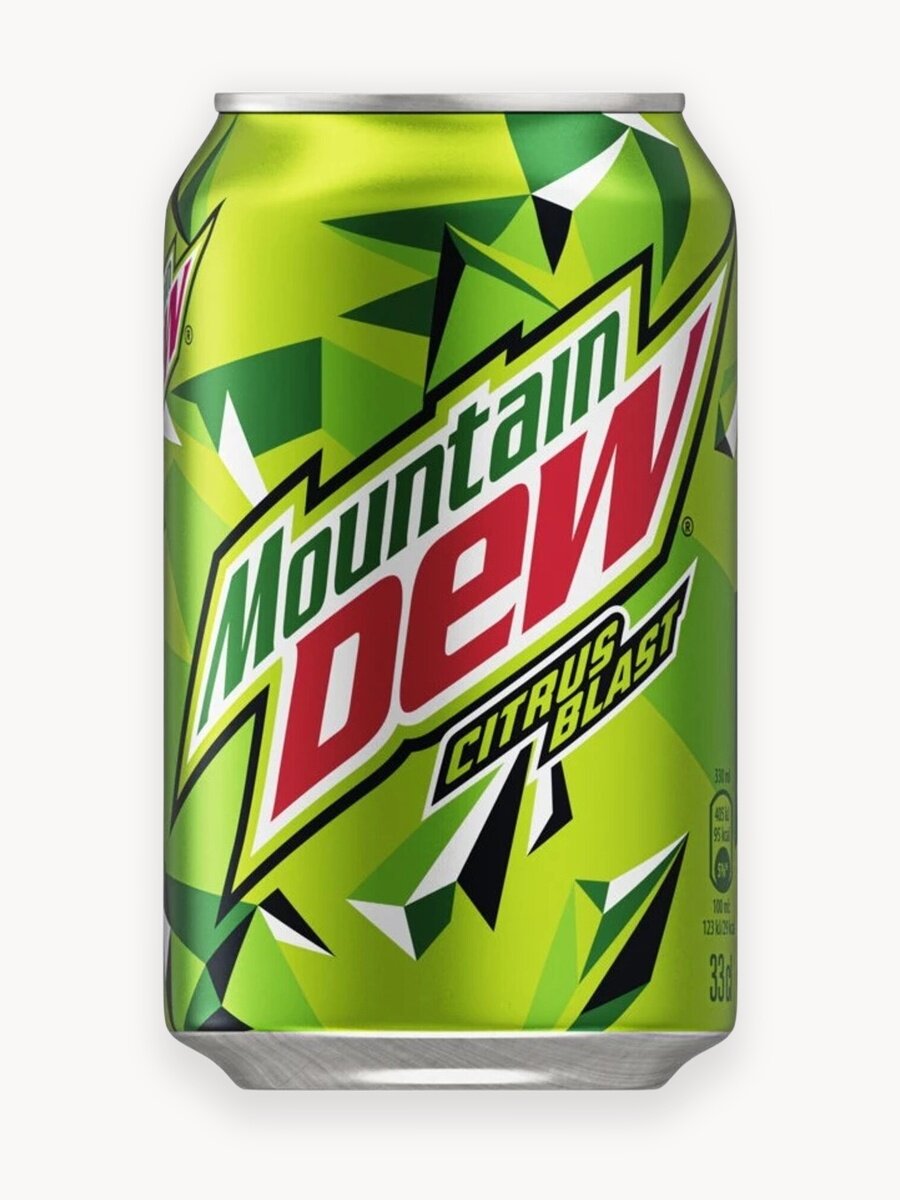 напиток газ Mountain DEW 0,33