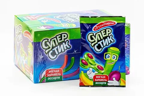 Мягкая карамель супер стик,спинер 5 гр.