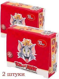 Жев рез Том и Джерри 10 шт