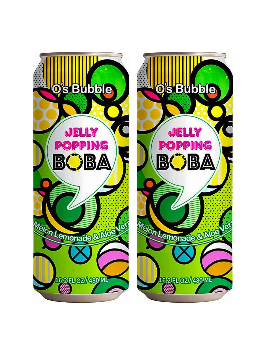 Напиток Popping Boba Melon Lemonade 0.480 мл Тайвань