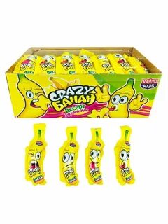 Десерт желейный CRAZY БАНАН 60гр