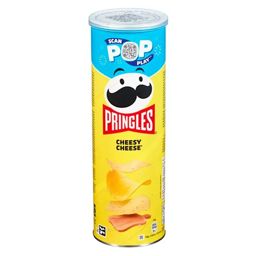 Чипсы PRINGLES Cheesy Cheese 165гр Европа