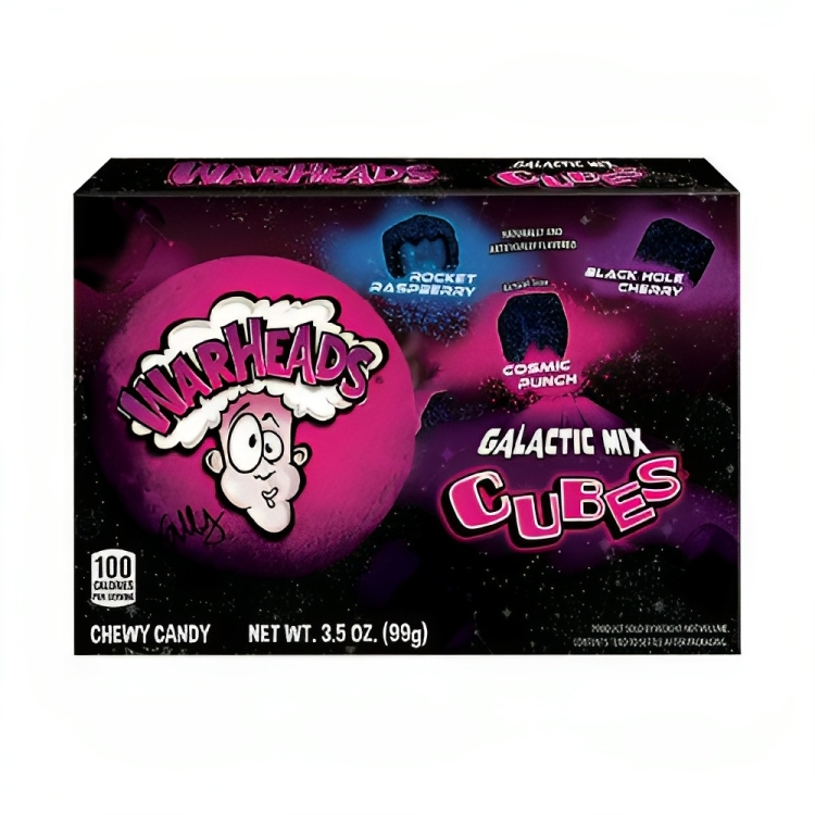 Мармелад кислый WARHEADS Galactic 99гр GUBES США