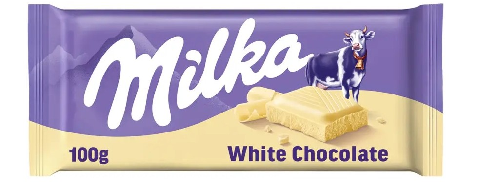 Шоколад Milka White Chocolate Польша 90гр