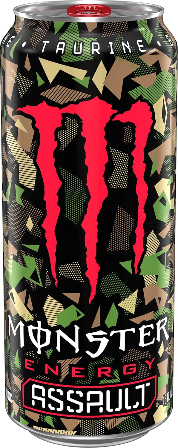 Энерг.напиток  MONSTER ENERGY ASSAULT 0.5л