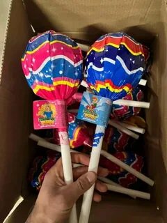 Леденец мега мальчик-девочка