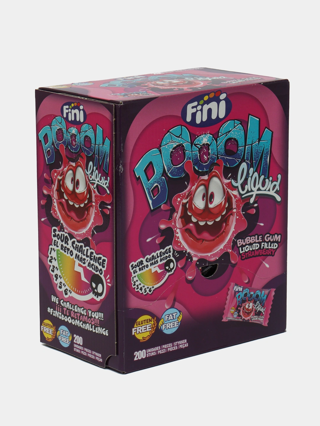 Жев.Резинка ФИНИ BOOM Liquid Bubble Gum 5гр Испания