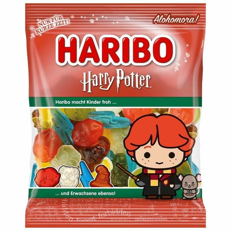 Мармелад Haribo Harry Potter (Ron Weasley) 160гр Германия