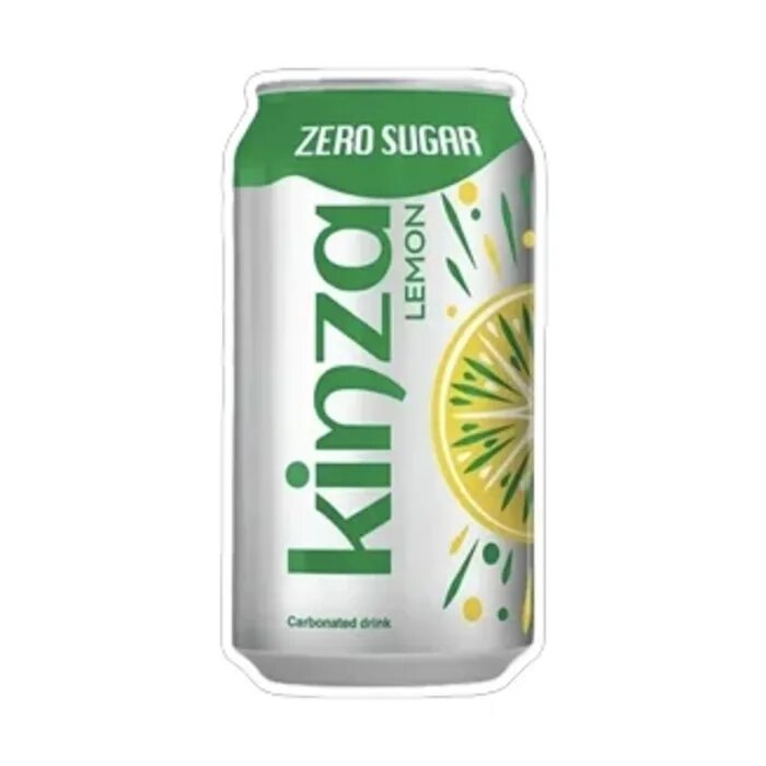 Напиток газированный KINZA Lemon Zero Sugar 320мл