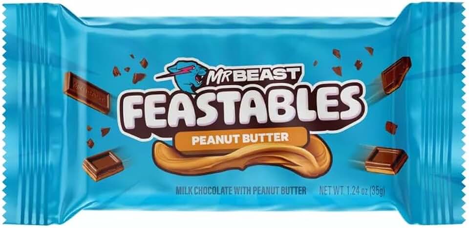 Шоколад MR BEAST Peanut Butter 60гр (США)