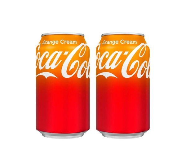 Напиток газ.Coca Cola Оранж Крем 0,335мл