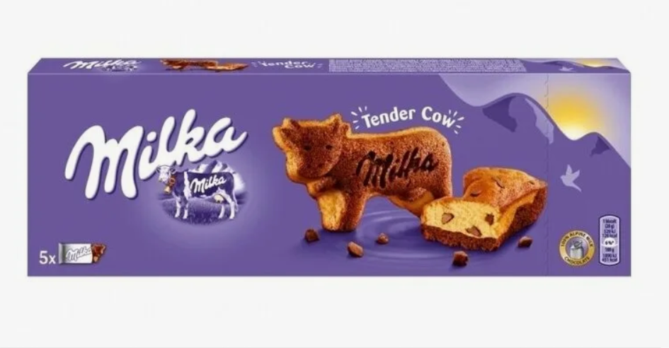 Кекс Milka Tender COW 140гр