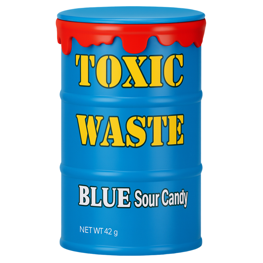 Леденцы TOXIC Wastle Blue Drum 42гр США