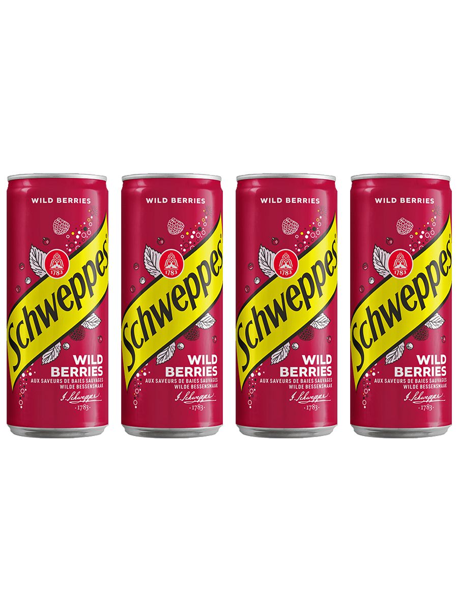 Напиток Schweppes WILD BERRY 330МЛ