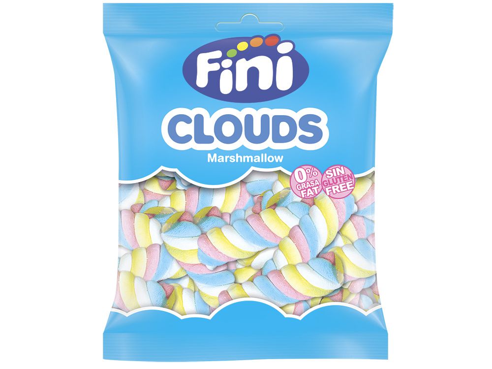 Маршмеллоу FINI The Twisty(Косичка разноцв.) 80гр Испания