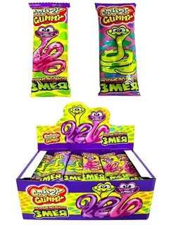 Мармеладная змейка CRAZY GUMMY 15гр