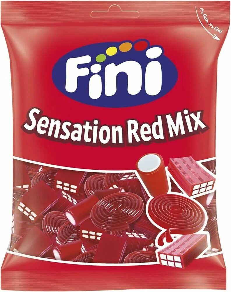 Мармелад FINI Sensation Red MIX 90гр Испания