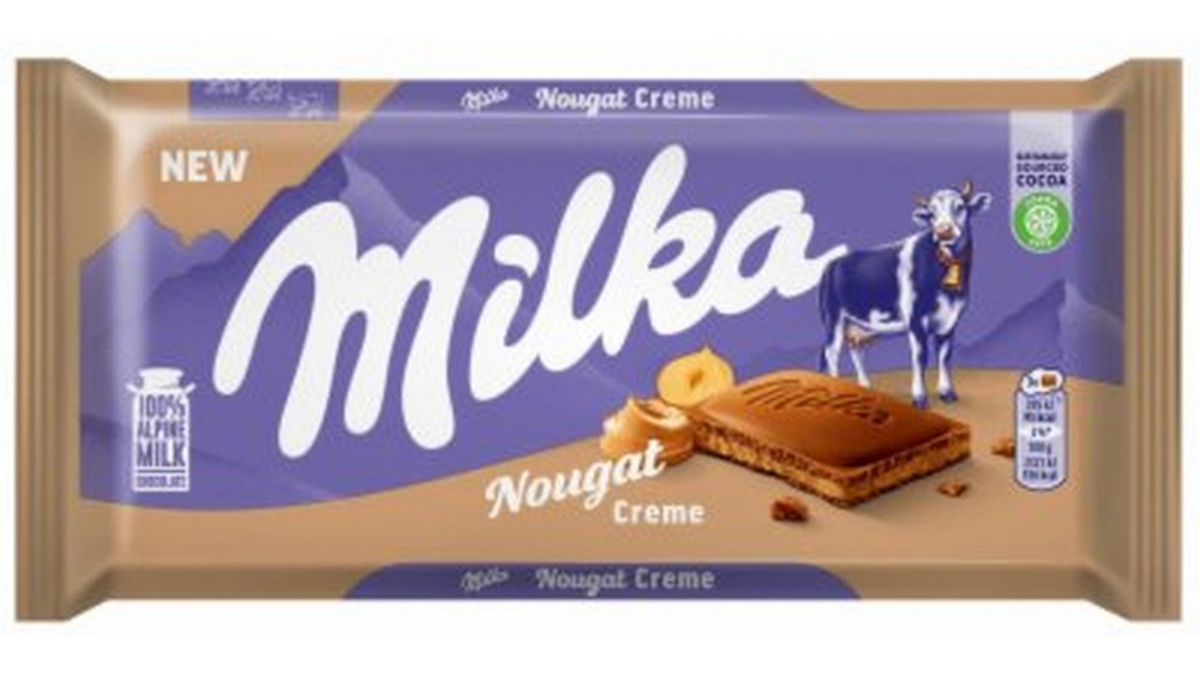 Шоколад Milka Nougat Creme Польша 85гр