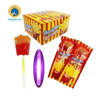 карамель на палочке Фри French fries 10гр