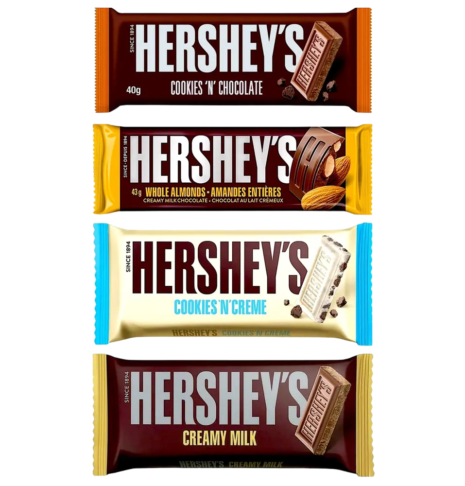 Шоколад  HERSHEYS  40гр Малайзия 