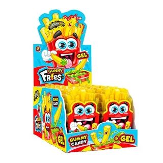 Мармелад+гель Gummy Fries 45гр
