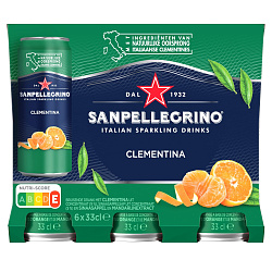 Напиток Sanpellegrino CLEMENTINA жб 0,33