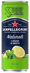 напиток газ SANPELLEGRINO лимон мята 0,330