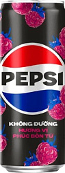 Напиток газ Pepsi Raspberry flavor Zero 320ml Вьетнам
