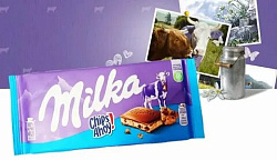 Шок.плитка Milka Chips Ahoy (Милка Чипс Ахой) Польша 100гр