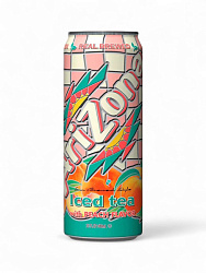 Напиток AriZone Iced tea with PEACH FLAVOR  0.650мл