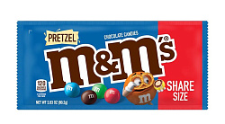 Драже M&M 80.2 гр претцель