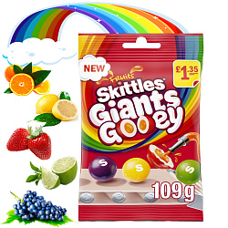 Жев конф SKITTLES Giants Gooey 109гр