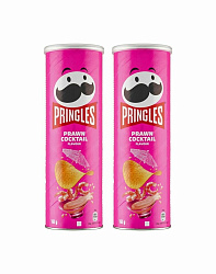 Чипсы Pringles Prawn Cocktail креветочный коктейль 165г Бельгия