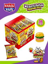 Мармелад бургер пластиковая коробка