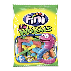 Мармелад FINI JellyWroms Gusanos (Червячки в сахаре) (Испания) 90гр